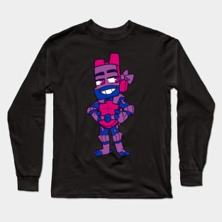 Donnie Bisexual Flag ROTTMNT Long Sleeve T-Shirt